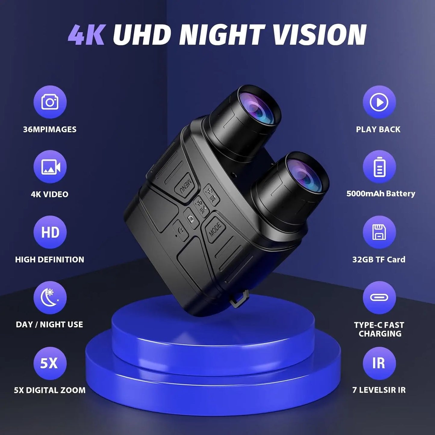 VisionVenture Night Vision Binoculars